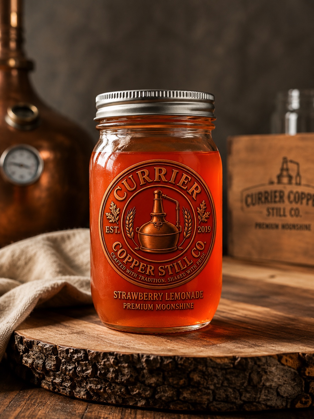Strawberry Lemonade moonshine